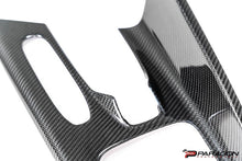 Load image into Gallery viewer, CCS C8 CORVETTE CARBON FIBER CENTER CONSOLE OVERLAY