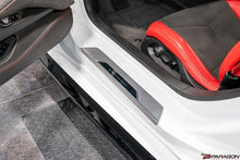 Load image into Gallery viewer, CCS C8 CORVETTE CARBON FIBER DOOR SILL PLATE COVERS