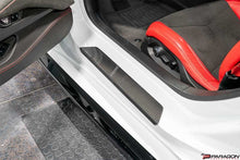 Load image into Gallery viewer, CCS C8 CORVETTE CARBON FIBER DOOR SILL PLATE COVERS