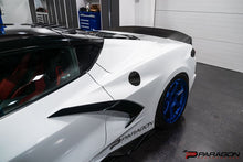 Load image into Gallery viewer, CCS C8 CORVETTE CARBON FIBER GAS CAP OVERLAY