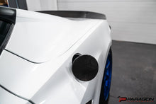 Load image into Gallery viewer, CCS C8 CORVETTE CARBON FIBER GAS CAP OVERLAY