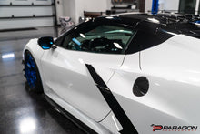 Load image into Gallery viewer, CCS C8 CORVETTE CARBON FIBER GAS CAP OVERLAY