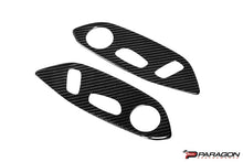 Load image into Gallery viewer, CCS C8 CORVETTE CARBON FIBER SEAT ADJUSTER TRIM OVERLAY