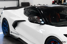 Load image into Gallery viewer, CCS C8 CORVETTE CARBON FIBER MIRROR CAP REPLACEMENT