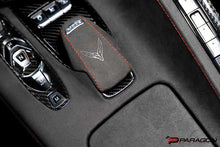 Load image into Gallery viewer, CCS C8 CORVETTE RED CARBON FIBER MODE SELECTOR TRIM OVERLAY