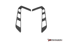 Load image into Gallery viewer, CCS C8 CORVETTE CARBON FIBER REAR HATCH VENT OVERLAYS