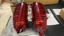 Load image into Gallery viewer, Corvette C8 Z06 Edge Red LT6 Engine Intake Manifold Cover OEM GM Custom Painted Carbon Fiber