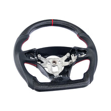 Load image into Gallery viewer, 2012-13 Corvette C6 CARBON FIBER with Red Stripe Perforated Leather Steering Wheel