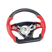 Load image into Gallery viewer, 2012-13 Corvette C6 CARBON FIBER with Red Stripe Perforated Leather Steering Wheel