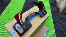 Load image into Gallery viewer, 2005 - 2013 Corvette C6 Convertible Power Top Gauge Cluster Speedo Bezel Trim COBALT RED for Base Grand Sport 427