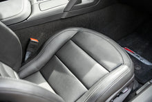 Load image into Gallery viewer, 2014 - 2019 Corvette C7 OEM GM Seat Cover Bottoms - Jet Black with Suede Red Stitching