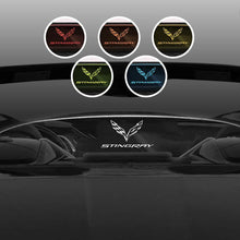 Load image into Gallery viewer, WindRestrictor® C7 Coupe Rear Add On Glow Plate
