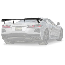 Load image into Gallery viewer, 2020 - 2028 Corvette C8 Stingray Rear Spoiler 5VM Style Package Extended Version Custom Painted Carbon Fiber
