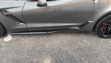 Load image into Gallery viewer, 2014 - 2019 Corvette C7 Z06 Grand Sport Stingray Front Splitter - Carbon Fiber / Custom Painted
