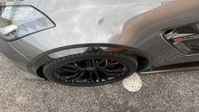 Load image into Gallery viewer, C7 Corvette Stingray Z06 Grand Sport Custom Painted Front Wheel Trim Moldings Spats