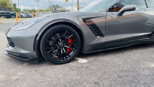 Load image into Gallery viewer, Corvette C7 Stage 2 Stage 3 Front Splitter Side Skirts & Winglets Package