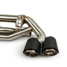 Load image into Gallery viewer, Fabspeed Porsche 991.2 Carrera Valvetronic Center Muffler Bypass X-Pipe (Non-PSE Only) - FS.POR.9912.VLVP