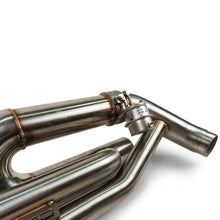 Load image into Gallery viewer, Fabspeed Porsche 991.2 Carrera Valvetronic Center Muffler Bypass X-Pipe (Non-PSE Only) - FS.POR.9912.VLVP
