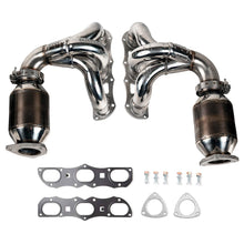 Load image into Gallery viewer, Fabspeed Porsche 991 Carrera RENNKRAFT® Modular Headers with HJS Catalytic Converters (2012-2016) - FS.POR.991.MH.SC