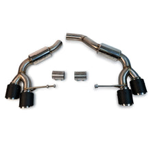 Load image into Gallery viewer, Fabspeed Macan 2.0L Rear Slip-on Sport Exhaust (2014-2018) - FS.POR.14MCN2L.MBPB
