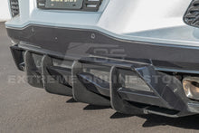 Load image into Gallery viewer, CHEVROLET CORVETTE C8 Z51 ADD-ON REAR DIFFUSER FINS Carbon Fiber Custom Painted
