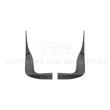 Load image into Gallery viewer, 2005-13 Corvette C6 Z06 ZR1 CARBON FIBER or Custom Painted Splash Guard Mud Flaps - Widebody