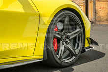 Load image into Gallery viewer, Stingray Corvette C8 Z06 E-Ray XL Splash Guards Mud Flaps Carbon Fiber Custom Painted
