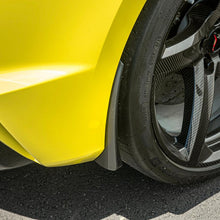 Load image into Gallery viewer, Stingray Corvette C8 Z06 E-Ray XL Splash Guards Mud Flaps Carbon Fiber Custom Painted