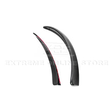 Load image into Gallery viewer, 2005-13 Corvette C6 Z06 ZR1 CARBON FIBER or Custom Painted Splash Guard Mud Flaps - Widebody