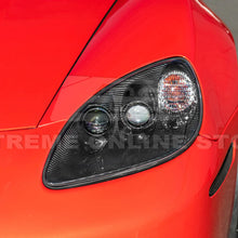 Load image into Gallery viewer, 2005-13 Corvette C6 Replacment DRY CARBON FIBER Headlights Housing - Bezels Only