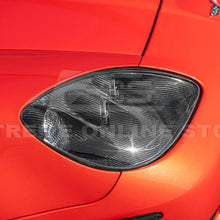 Load image into Gallery viewer, 2005-13 Corvette C6 Replacment DRY CARBON FIBER Headlights Housing - Bezels Only