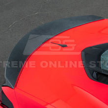 Load image into Gallery viewer, Corvette C8 Stingray Rear Ducktail Spoiler Custom Painted or Carbon Fiber Hydro