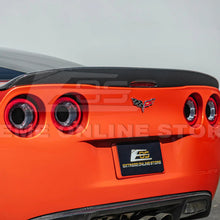 Load image into Gallery viewer, 2005-13 Corvette C6 Z06 ZR1 Grand Sport GS Carbon Fiber Spoiler - Full Width - Custom Painted