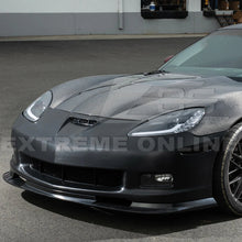Load image into Gallery viewer, 2006 - 2013 Corvette C6 Z06 ZR1 Grand Sport Style Widebody Front Bumper - Aftermarket - Primer Black or Custom Painted