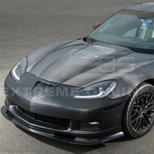 Load image into Gallery viewer, 2006 - 2013 Corvette C6 Z06 ZR1 Grand Sport Style Widebody Front Bumper - Aftermarket - Primer Black or Custom Painted