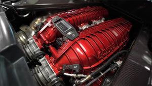 Corvette C8 Z06 Edge Red LT6 Engine Intake Manifold Cover OEM GM Custom Painted Carbon Fiber