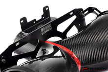 Load image into Gallery viewer, EVENTURI C8 CORVETTE CARBON FIBER INTAKE SYSTEM WITH CLEAR COVER