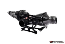 Load image into Gallery viewer, EVENTURI C8 CORVETTE CARBON FIBER INTAKE SYSTEM WITH CLEAR COVER