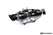 Load image into Gallery viewer, EVENTURI C8 CORVETTE CARBON FIBER INTAKE SYSTEM WITH CLEAR COVER