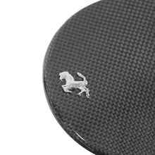 Load image into Gallery viewer, Carbon Fiber Petrol/Fuel Door With Cavallino - Ferrari 488 GTB/Spider