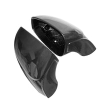 Load image into Gallery viewer, Carbon Fiber Outer Mirror Housings With Triangle Trim - Ferrari 488 GTB/Spider - FS-CF-FER-488MHTT