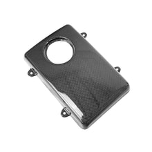 Load image into Gallery viewer, Carbon Fiber Coolant Tank Cover With Tabs - Ferrari F430