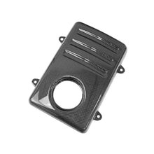 Load image into Gallery viewer, Carbon Fiber Scuderia Style Coolant Tank Cover With Tabs - Ferrari F430