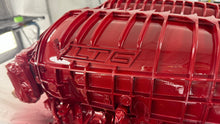 Load image into Gallery viewer, Corvette C8 Z06 Edge Red LT6 Engine Intake Manifold Cover OEM GM Custom Painted Carbon Fiber