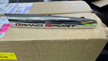 Load image into Gallery viewer, 2010 - 2013 Corvette C6 Grand Sport Chrome OEM GM Passenger Fender Emblem - Used