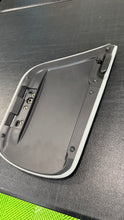 Load image into Gallery viewer, C7 Corvette OEM GM Leather Light Gray Embroidered Stingray Logo Console Lid 2014 - 2019