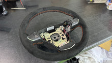 Load image into Gallery viewer, Corvette C6 Custom Interior - Steering Wheel - Suede or Leather with Colored Stitching