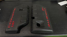 Load image into Gallery viewer, 2008 - 2013 Corvette LS3 Fuel Rail Engine Covers OEM GM Used - 12600987 12600988