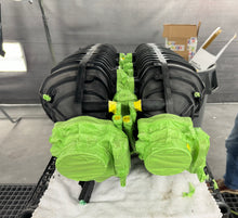 Load image into Gallery viewer, Corvette C8 Z06 Edge Red LT6 Engine Intake Manifold Cover OEM GM Custom Painted Carbon Fiber