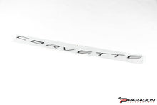 Load image into Gallery viewer, C8 CORVETTE CHROME NAMEPLATE